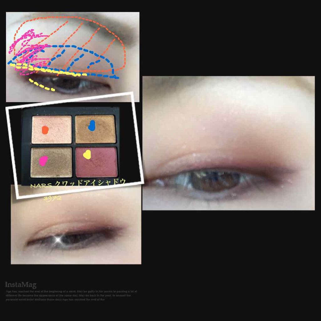 クワッドアイシャドー/NARS/アイシャドウパレットを使ったクチコミ(1枚目)