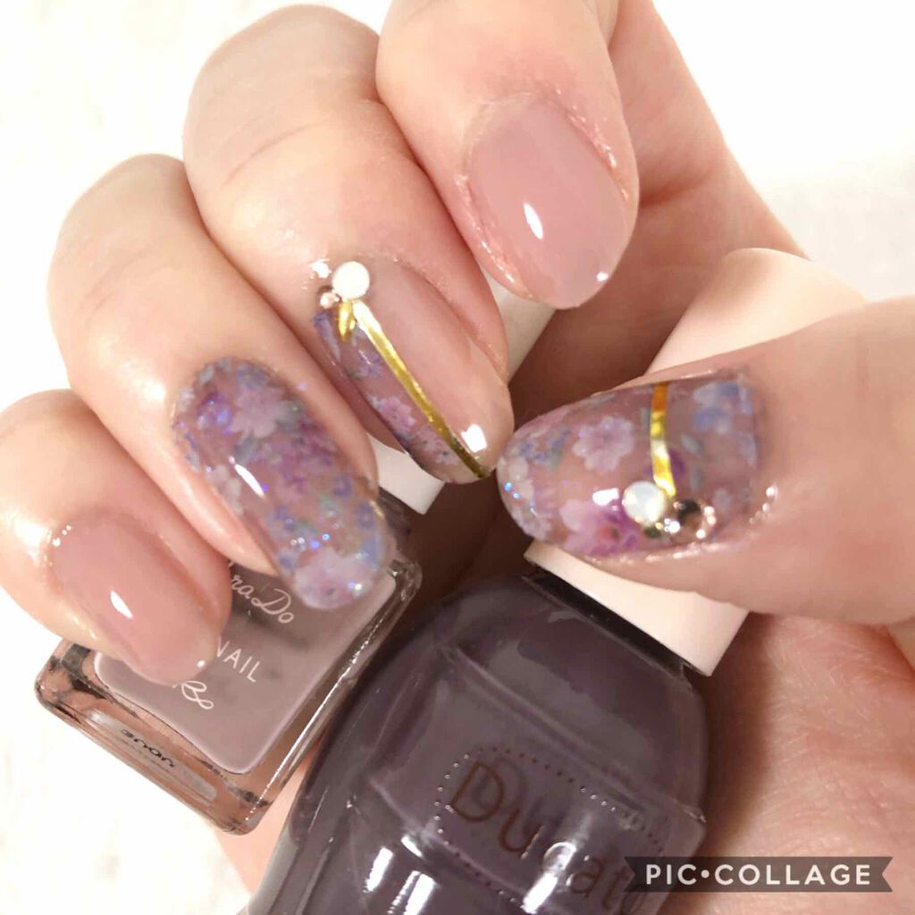 グロッシーコート/スキューズミー/オールインワンネイルを使ったクチコミ（1枚目）