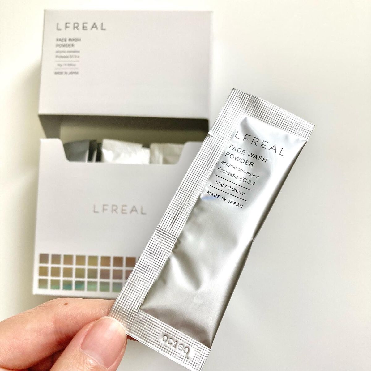 パウダーウォッシュ/LFREAL/洗顔パウダーを使ったクチコミ（3枚目）