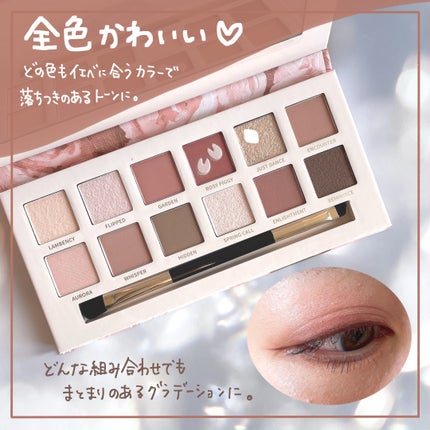 エクスプローラ12色 動物アイシャドウパレット/PERFECT DIARY/アイシャドウパレットを使ったクチコミ(4枚目)