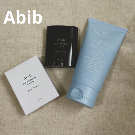 クイック サンスティック プロテクションバー/Abib /日焼け止めスティックを使ったクチコミ(1枚目)