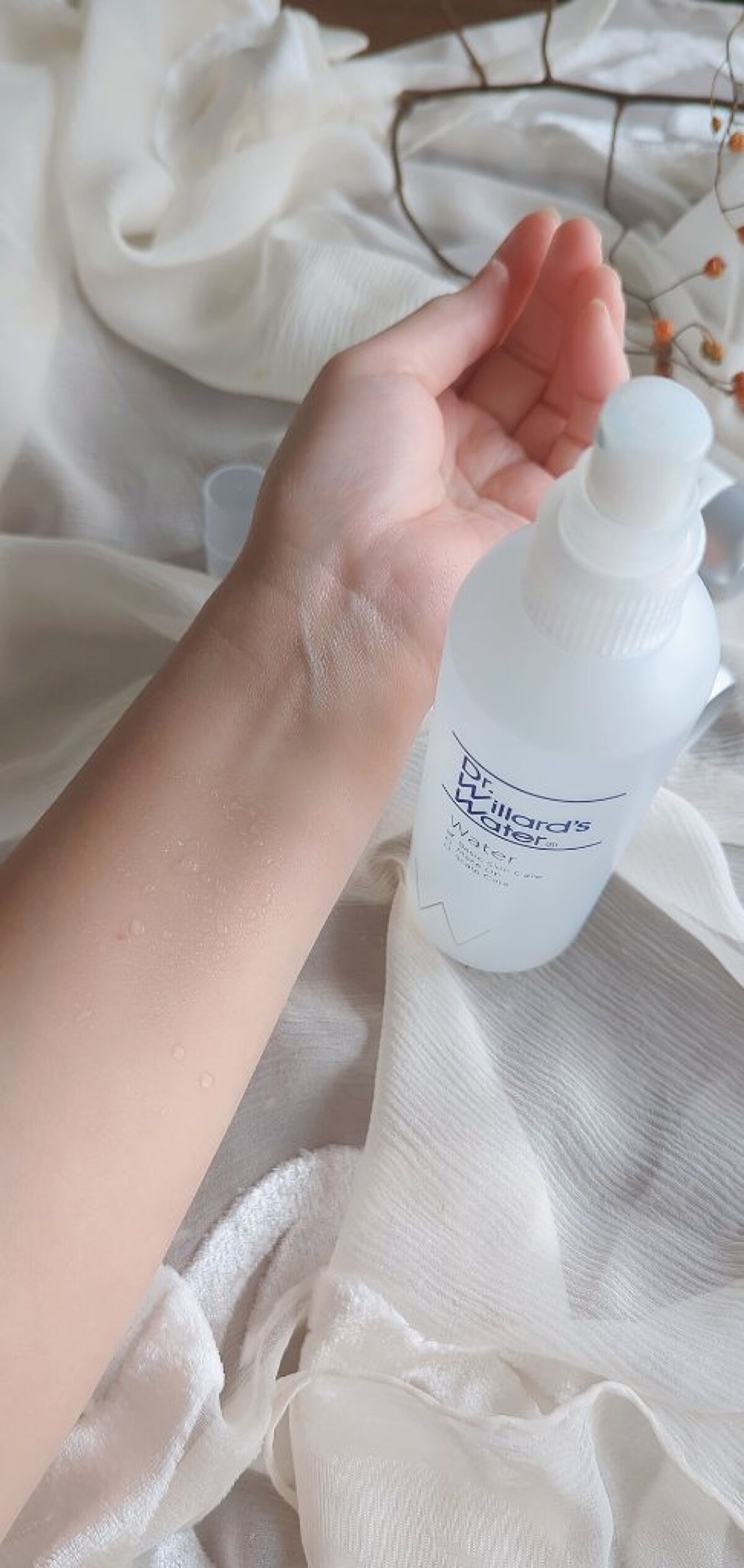 Dr.ウィラード・ウォーター/Dr.ウィラード・ウォーター/ミスト状化粧水を使ったクチコミ（1枚目）