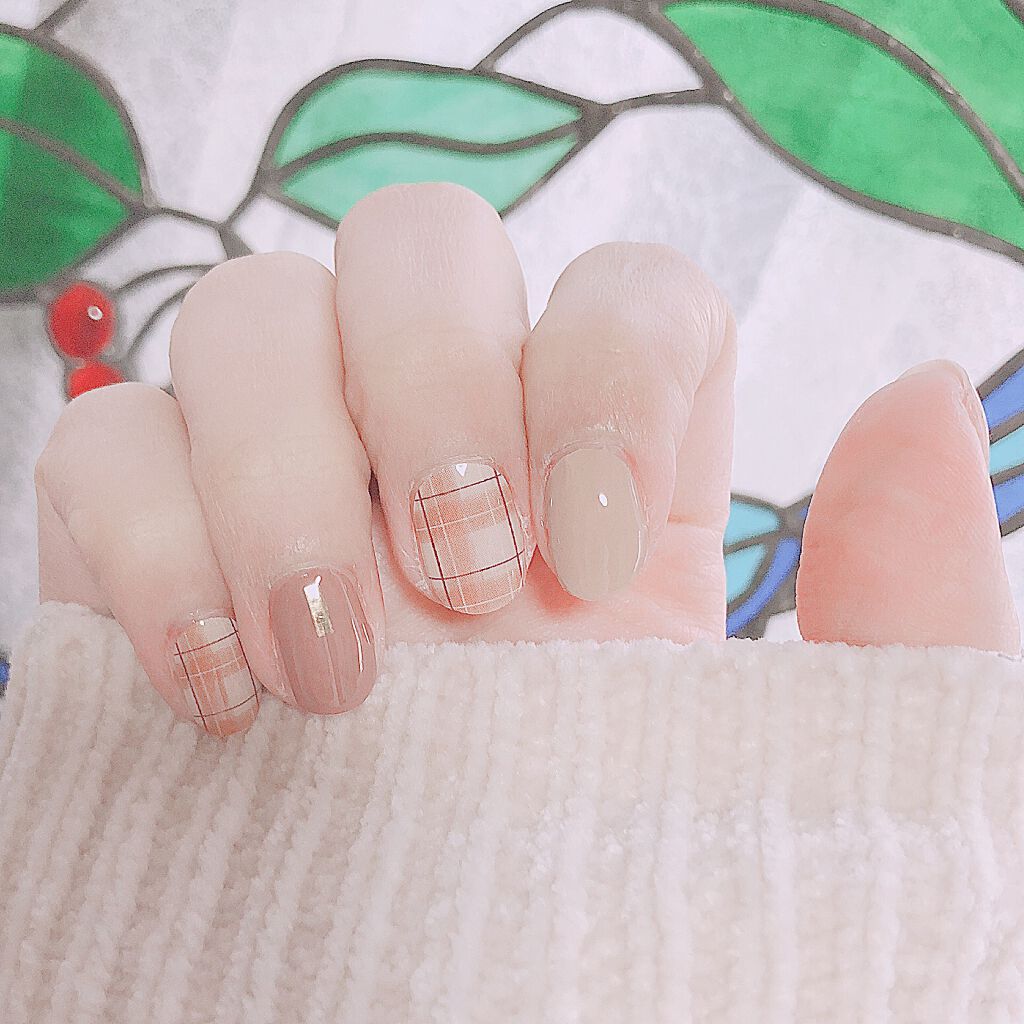 ネイルフィット ジェルネイルシール/GELATO FACTORY/ネイルシールを使ったクチコミ（2枚目）