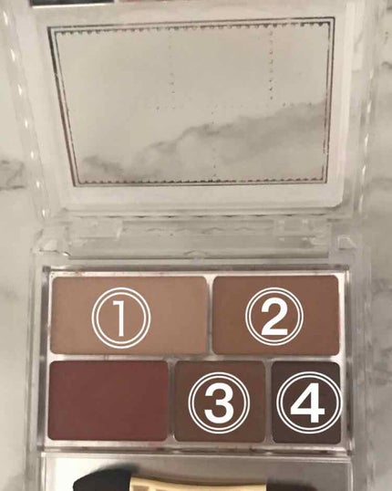 パーフェクトマルチアイズ/キャンメイク/アイシャドウパレットを使ったクチコミ(3枚目)