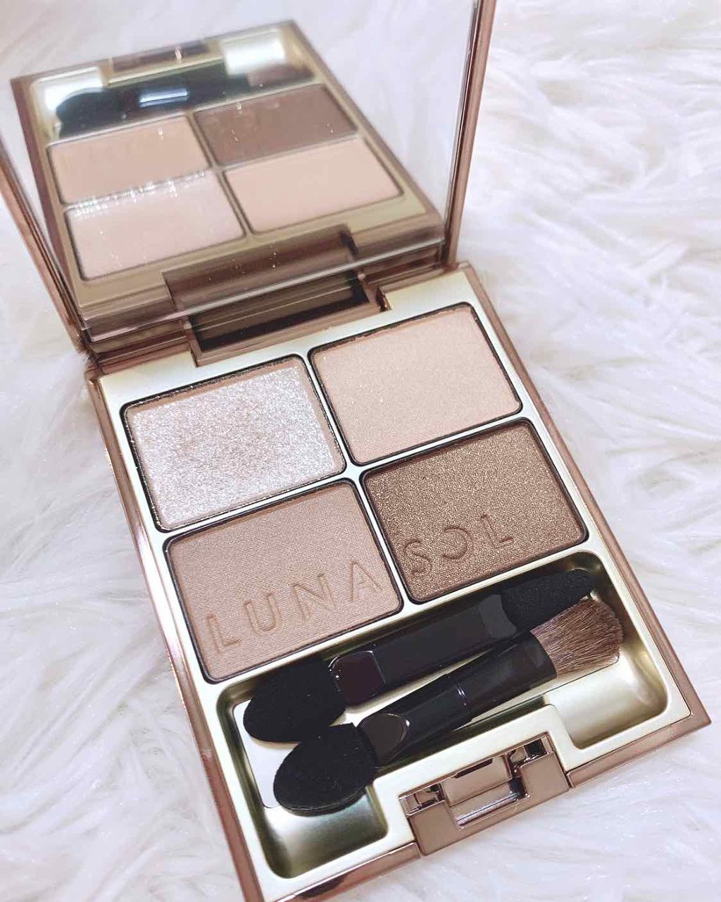スキンモデリングアイズ/LUNASOL/アイシャドウパレットを使ったクチコミ(2枚目)