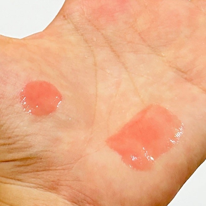 グラスティングカラーグロス/rom&nd/リップグロスを使ったクチコミ(5枚目)