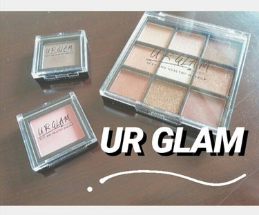 UR GLAM　BLOOMING EYE COLOR PALETTE/U R GLAM/アイシャドウパレットを使ったクチコミ（1枚目）