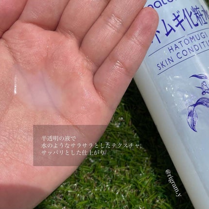 ハトムギ化粧水(ナチュリエ スキンコンディショナー R )/ナチュリエ/化粧水を使ったクチコミ(3枚目)