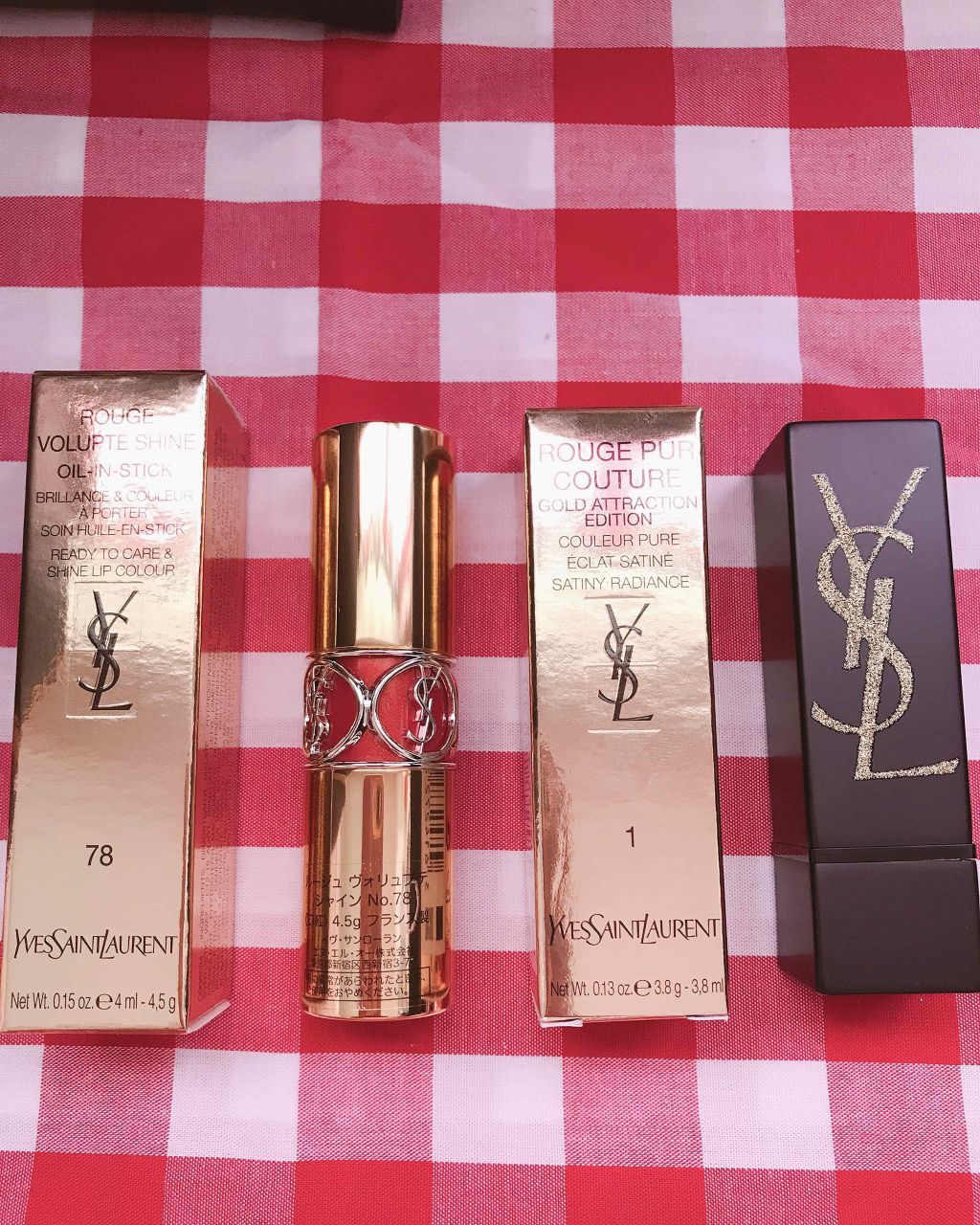 <旧>ルージュ ピュールクチュール/YVES SAINT LAURENT BEAUTE/口紅を使ったクチコミ（1枚目）
