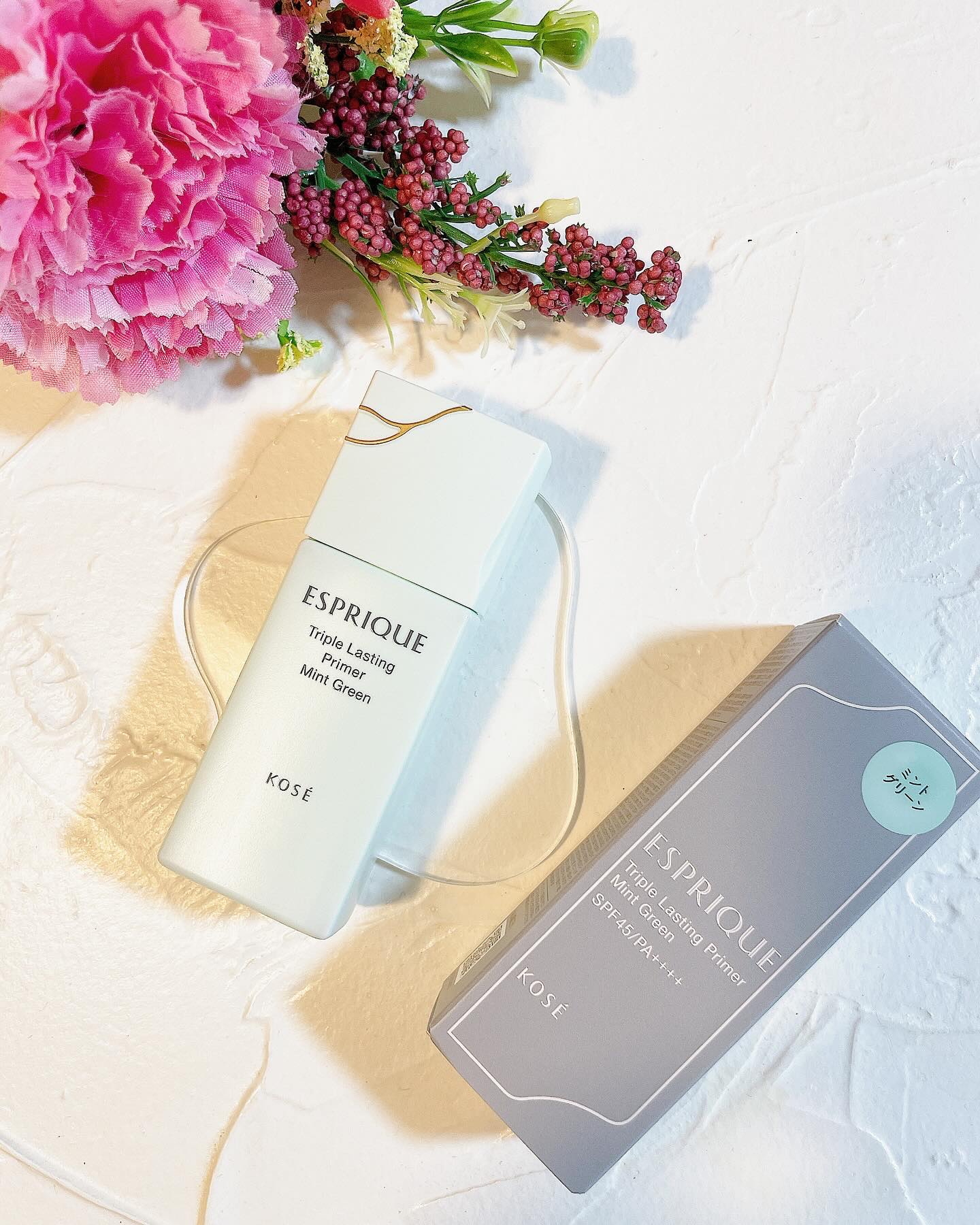 トリプル ラスティング プライマー ミントグリーン/ESPRIQUE/化粧下地を使ったクチコミ（2枚目）