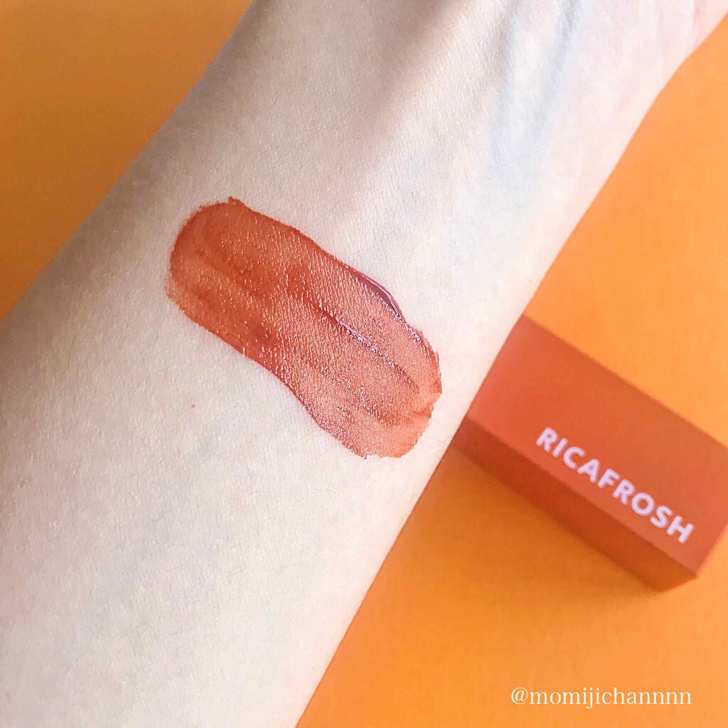 ジューシーリブティント/RICAFROSH/リップティントを使ったクチコミ(2枚目)