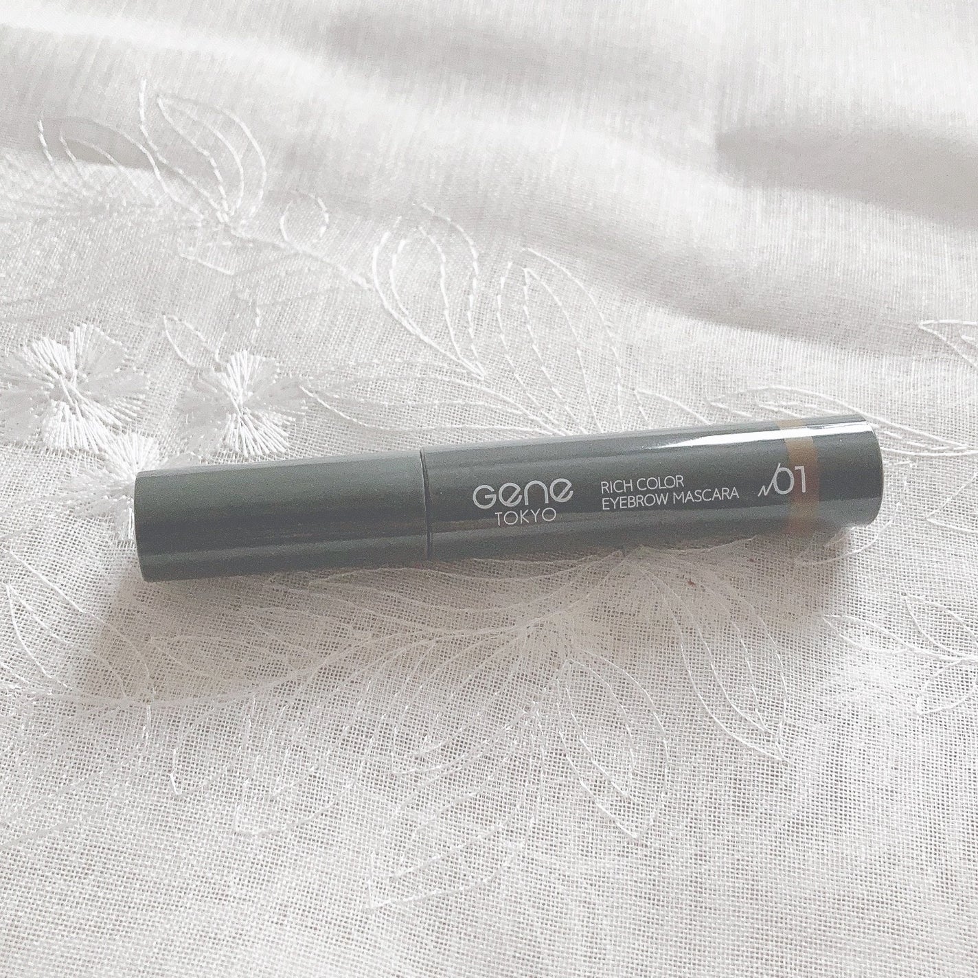 リッチカラー アイブロウマスカラ/GENE TOKYO/眉マスカラを使ったクチコミ(3枚目)