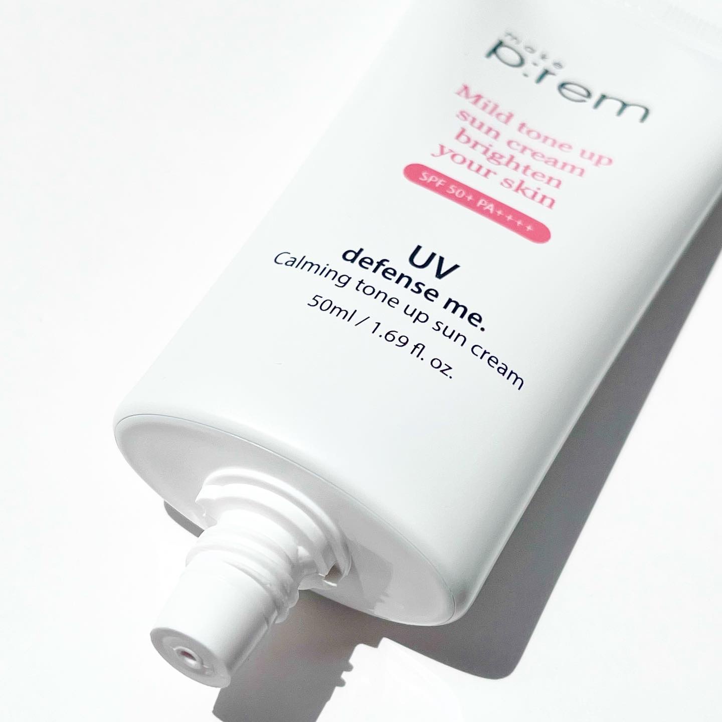 make prem UVディフェンスミー カーミングトーンアップサンクリームのクチコミ「✴︎

make p:rem
Calming tone up sun cream
SPF50+.....」（3枚目）