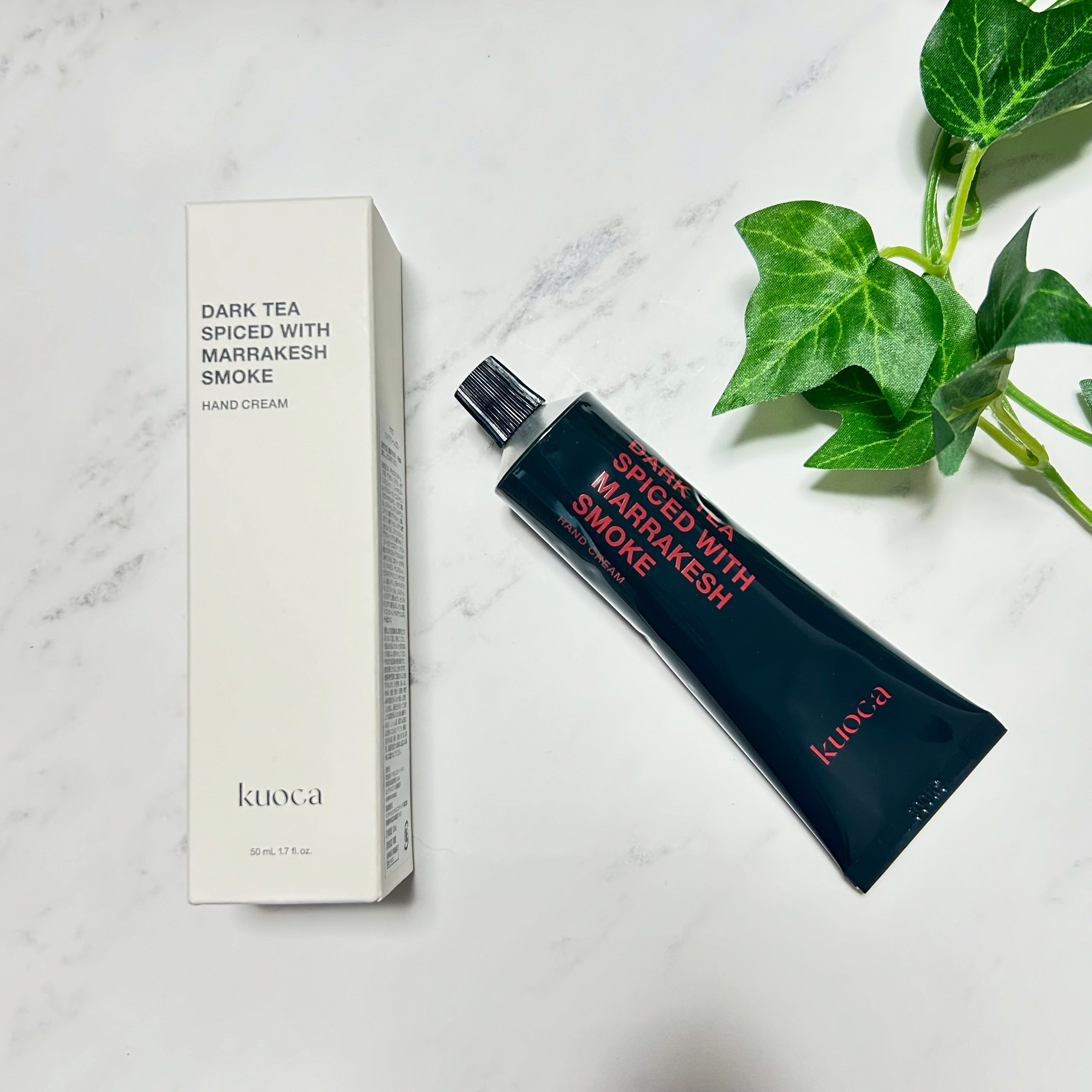 ダークティー ハンドクリーム/KUOCA/ハンドクリームを使ったクチコミ（1枚目）