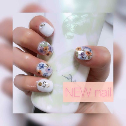 ネイルシール/DAISO/ネイルシールを使ったクチコミ(1枚目)