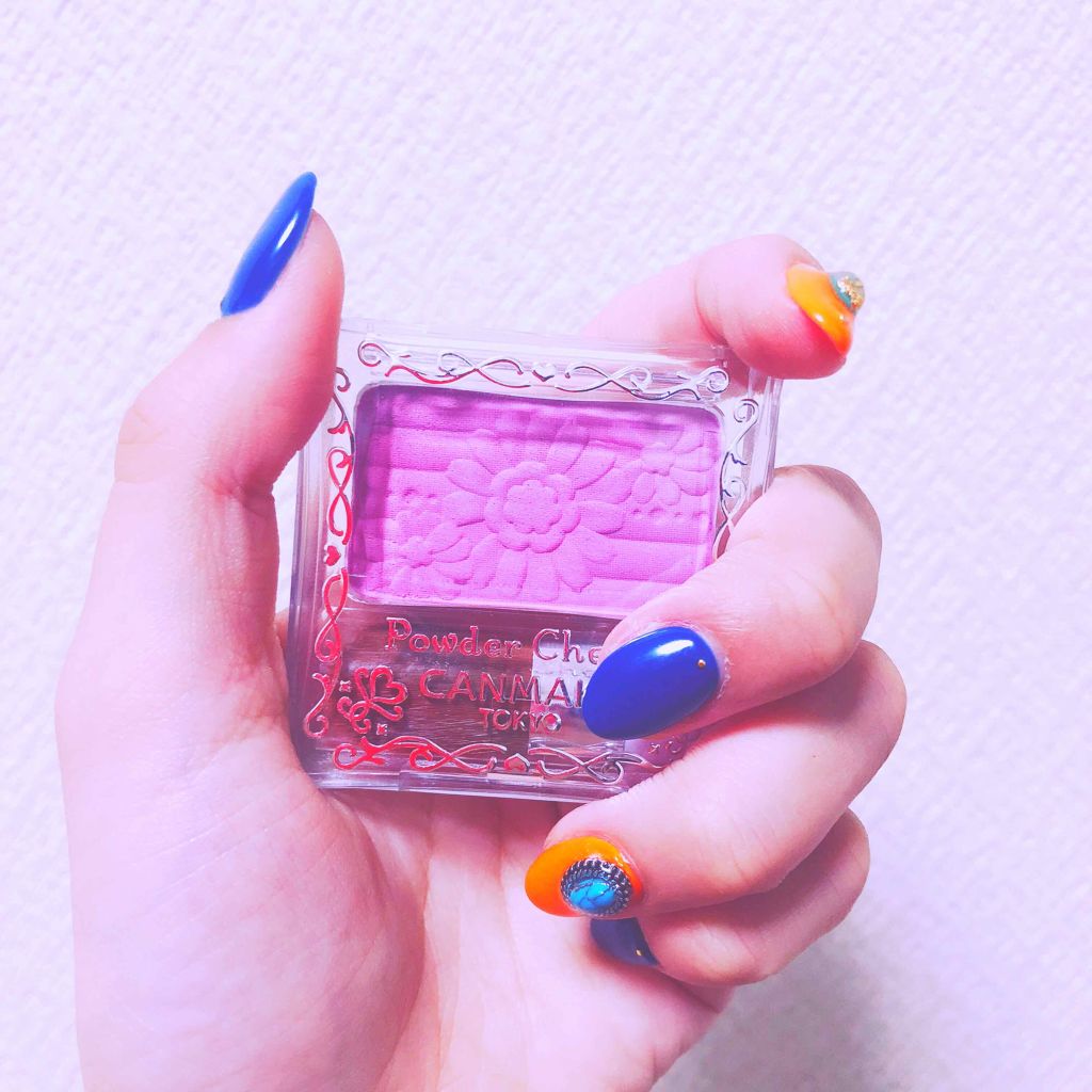 【旧品】パウダーチークス/キャンメイク/パウダーチークを使ったクチコミ(1枚目)