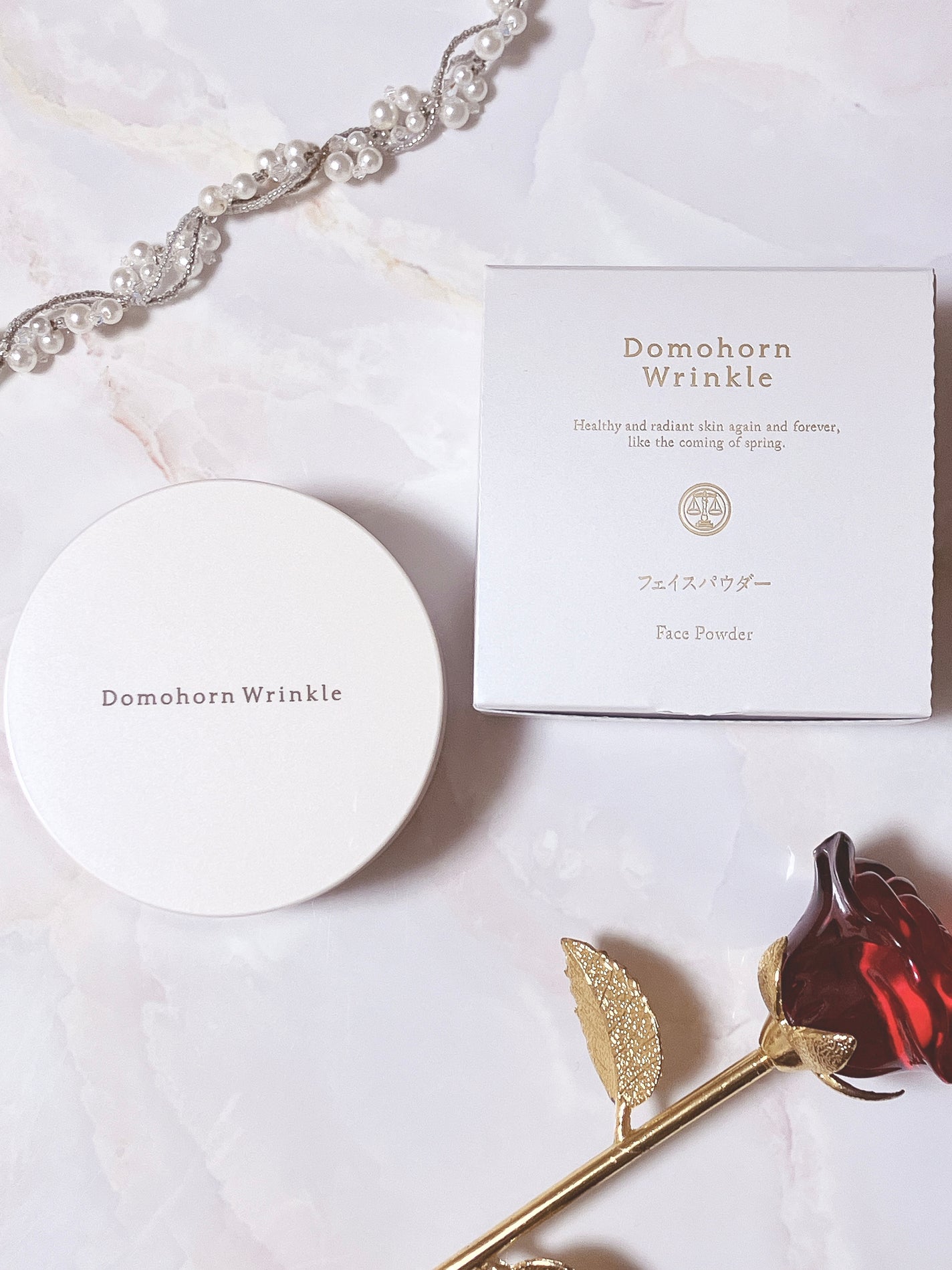 フェイスパウダー/ドモホルンリンクル/ルースパウダーを使ったクチコミ(1枚目)