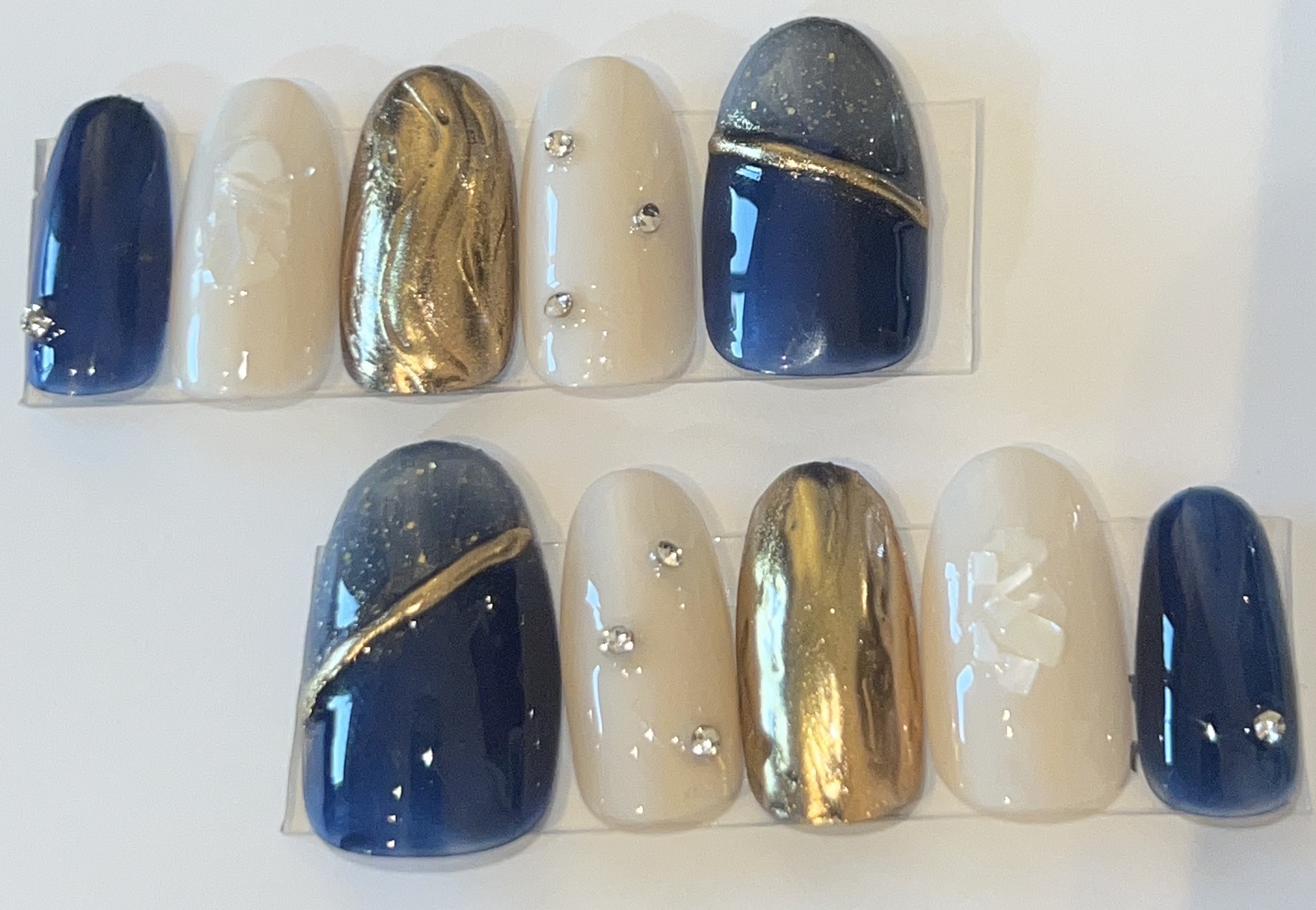 ジェルネイル（ライト対応）/セリア/ジェルネイルを使ったクチコミ（2枚目）