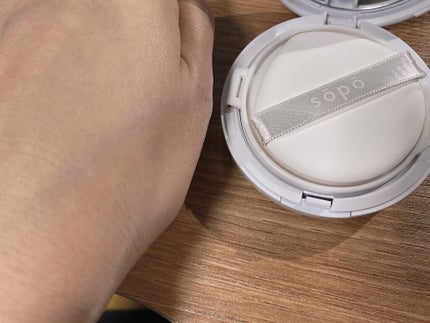 クッションファンデ/sopo/クッションファンデーションを使ったクチコミ(7枚目)