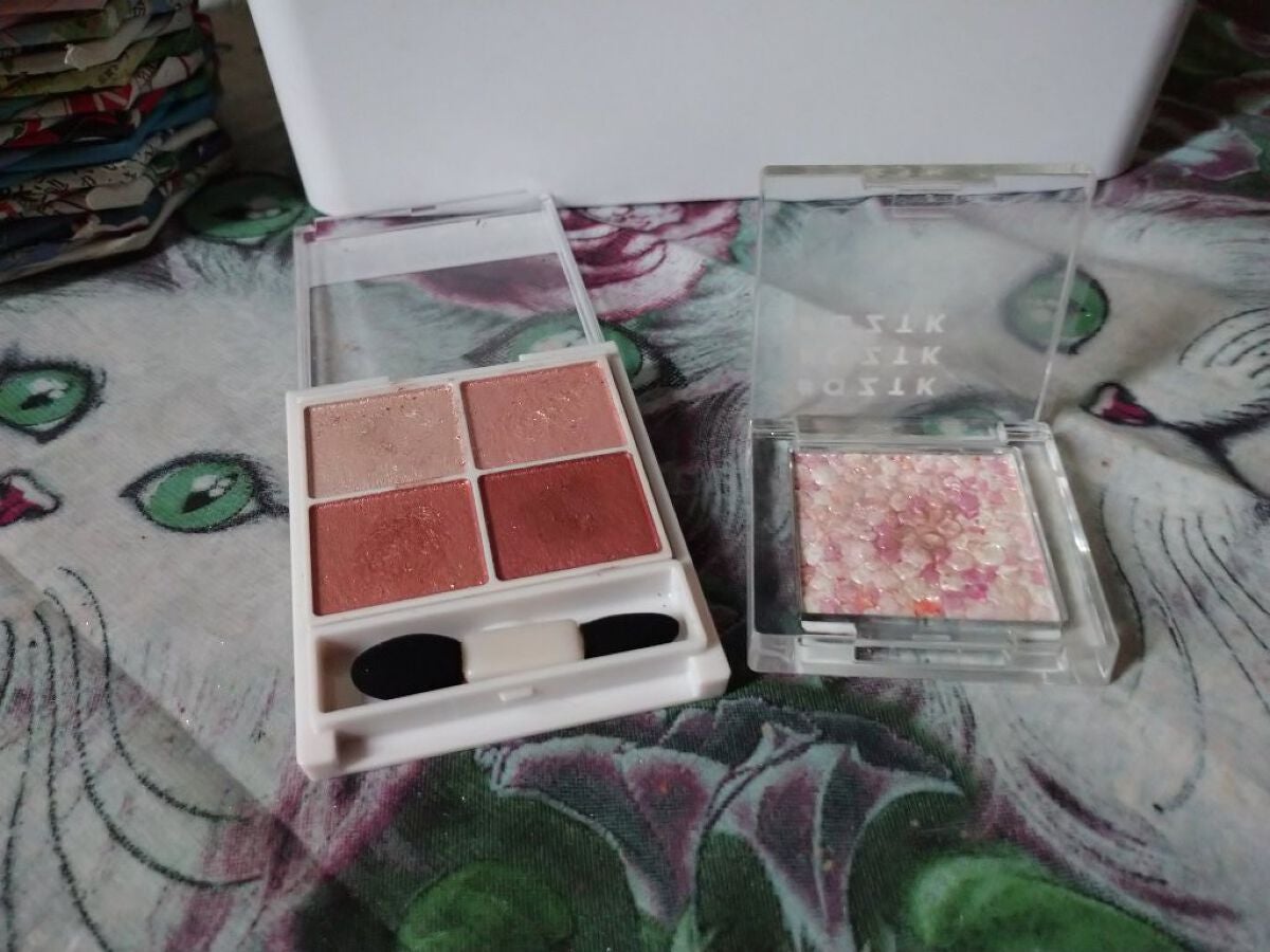 シルキースフレアイズ/キャンメイク/アイシャドウパレットを使ったクチコミ(1枚目)