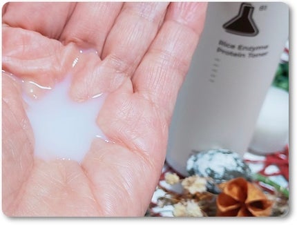 白米一番搾りタンパク質トナー/FLASKIN/化粧水を使ったクチコミ(4枚目)