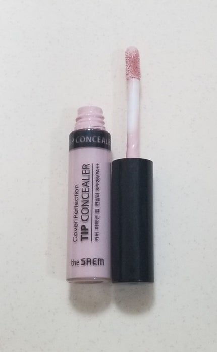 カバーパーフェクション チップコンシーラー/the SAEM/リキッドコンシーラーを使ったクチコミ(2枚目)