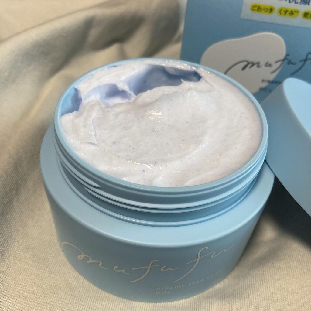 クリーミーフェイスポリッシュ/ムフフ/洗顔フォームを使ったクチコミ（2枚目）