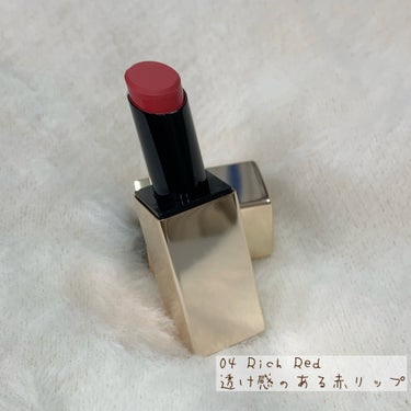 ルージュスナイデル n 04 Rich Red/SNIDEL BEAUTY/口紅を使ったクチコミ（3枚目）