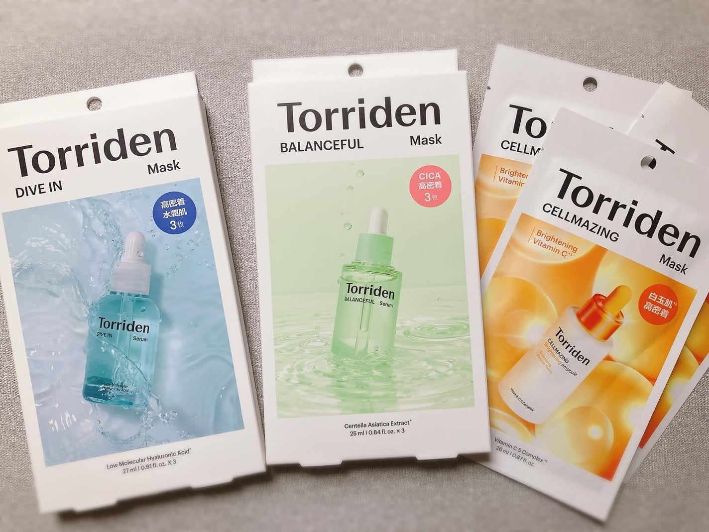 ぴぴちゃん22@フォロバ100% on LIPS 「Torridenダイブインマスク🩵バランスフルマスク💚セルメイ..」(3枚目)