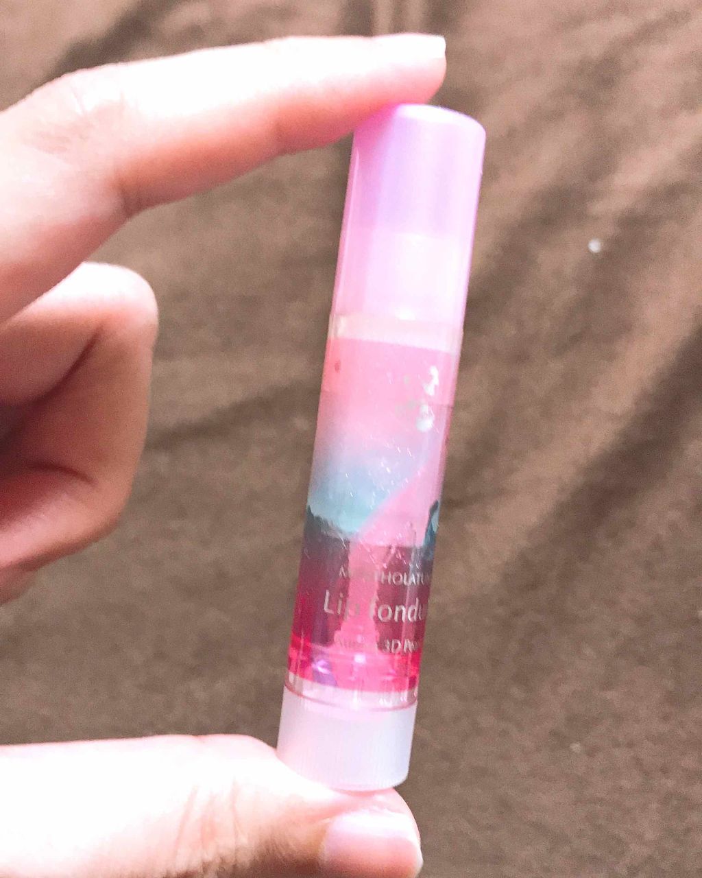 リップフォンデュ オーロラ3Dパール/メンソレータム/リップバームを使ったクチコミ（1枚目）