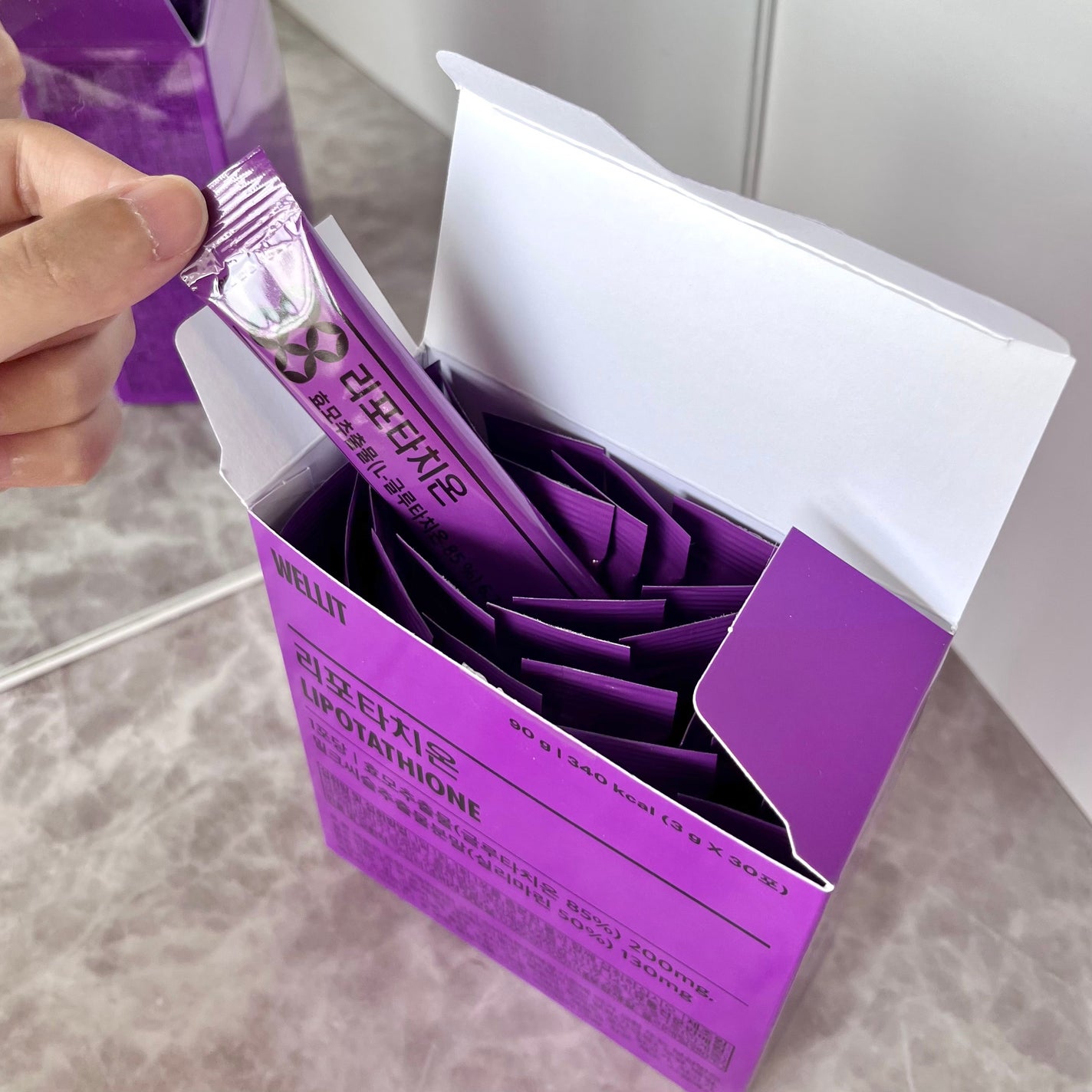 LIPOTATHIONE/WELLIT/健康サプリメントを使ったクチコミ(2枚目)