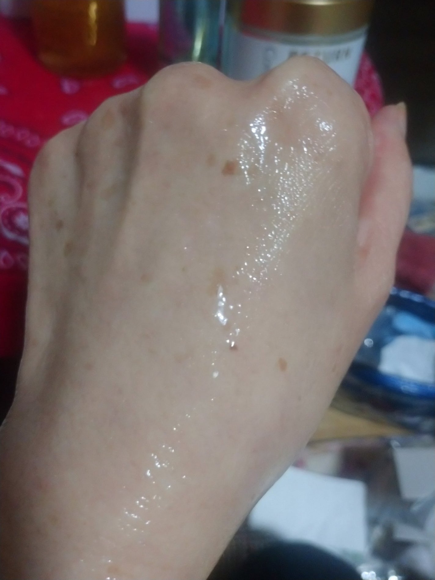 ウィネイジプレミアムハニーアンプル/AMPLE:N/美容液を使ったクチコミ(4枚目)