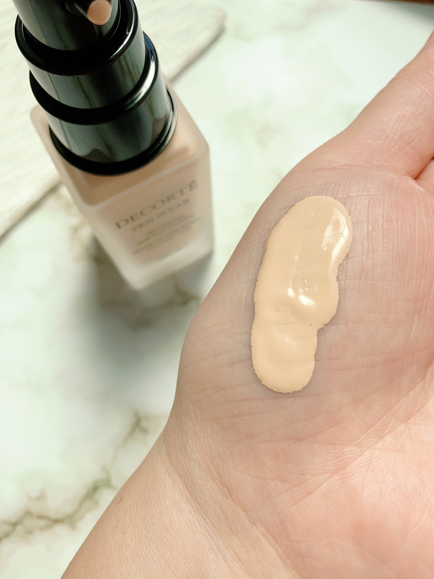 ゼン ウェア フルイド/DECORTÉ/リキッドファンデーションを使ったクチコミ(3枚目)