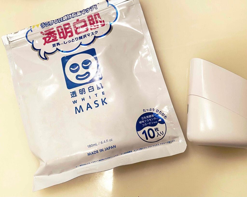 ホワイトマスクN/透明白肌/シートマスク・パックを使ったクチコミ(1枚目)