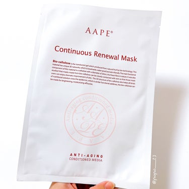 AAPEコンティニュアス　リニューアル　マスク/メトラス/シートマスク・パックを使ったクチコミ（1枚目）