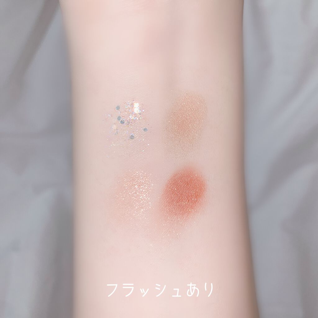 TWINKLE POP Pearl Flex Glitter Eye Palette/CLIO/アイシャドウパレットを使ったクチコミ(4枚目)