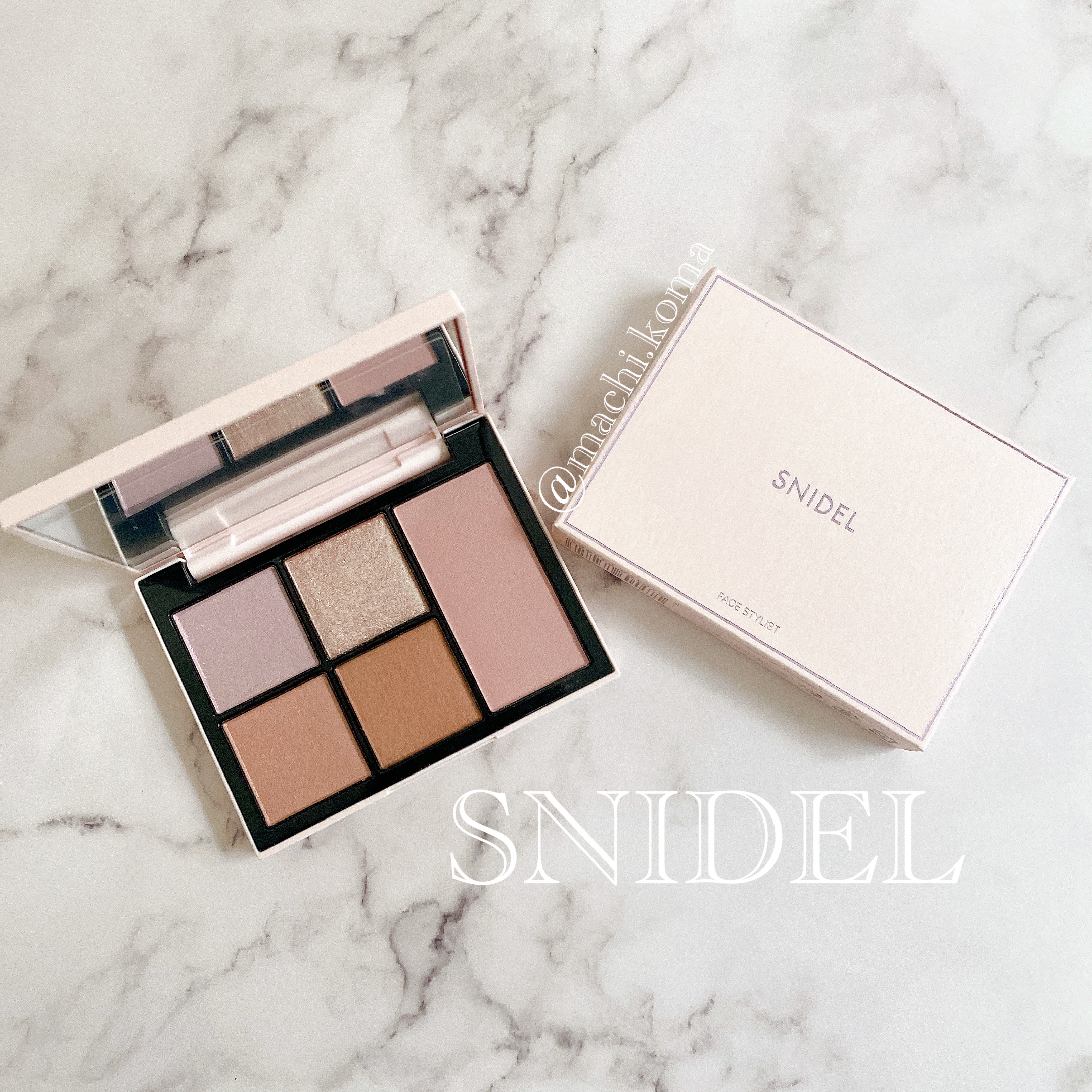 フェイス スタイリスト EX10 Romantic Dreamer/SNIDEL BEAUTY/アイシャドウパレットを使ったクチコミ（1枚目）