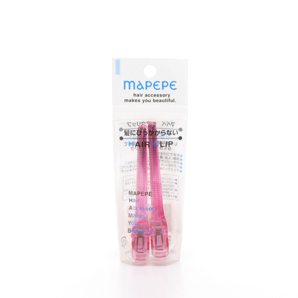 ヘアクリップS ピンク