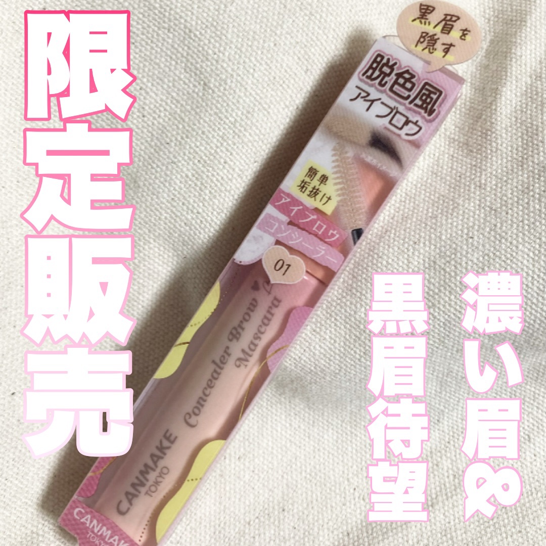 コンシーラーブロウマスカラ/キャンメイク/その他アイブロウを使ったクチコミ（1枚目）