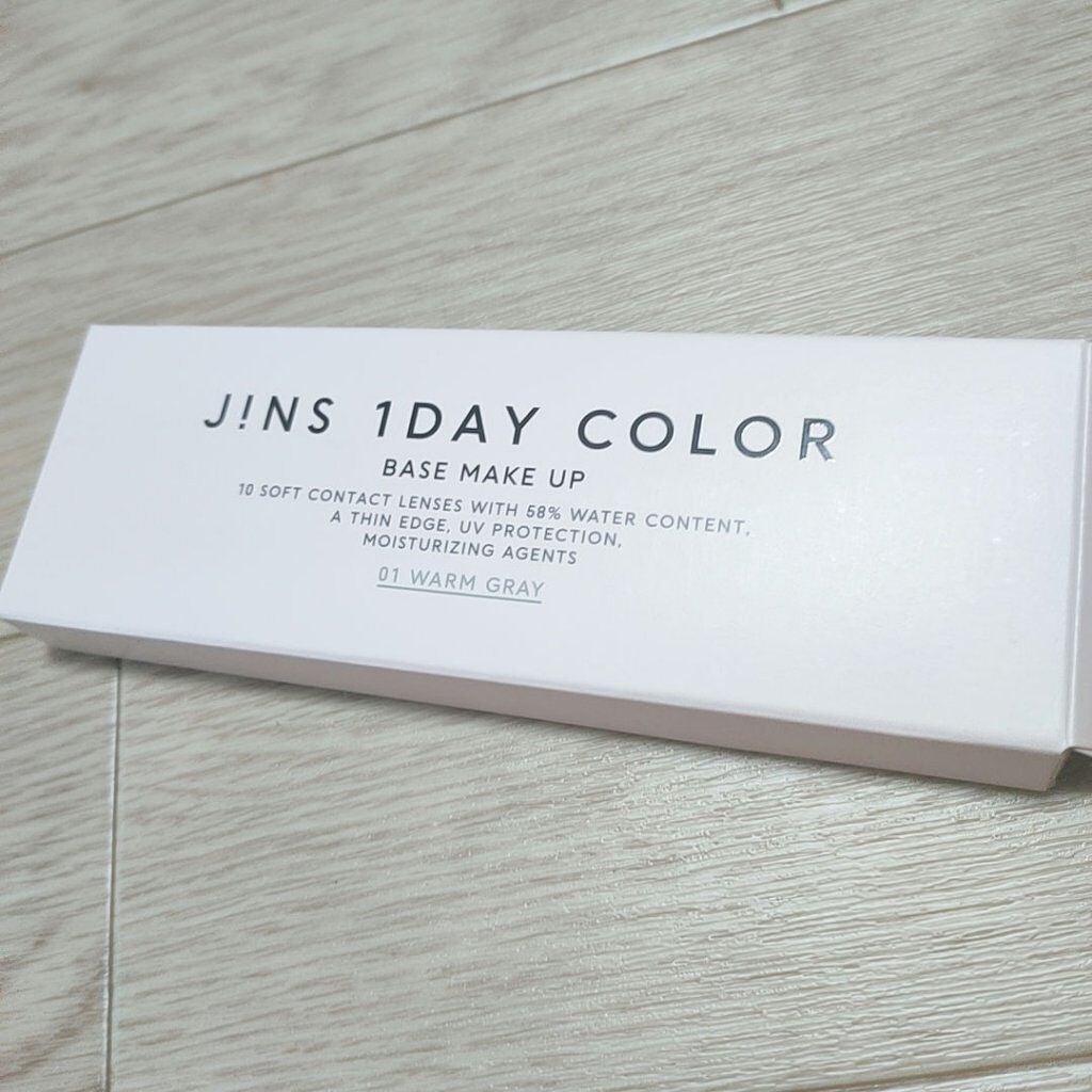 JINS1DAYCOLOR/JINS/ワンデー(1DAY)カラコンを使ったクチコミ(1枚目)