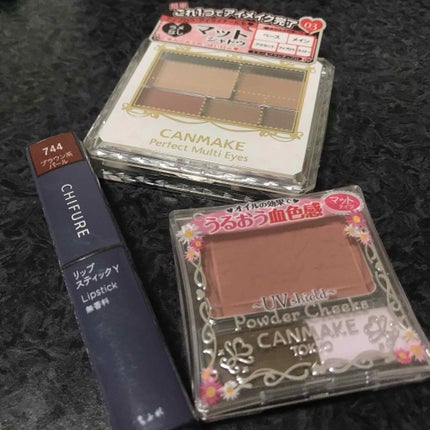 【旧品】パウダーチークス/キャンメイク/パウダーチークを使ったクチコミ(1枚目)