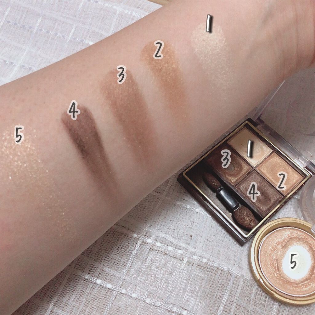 スキニーリッチシャドウ/excel/アイシャドウパレットを使ったクチコミ(2枚目)