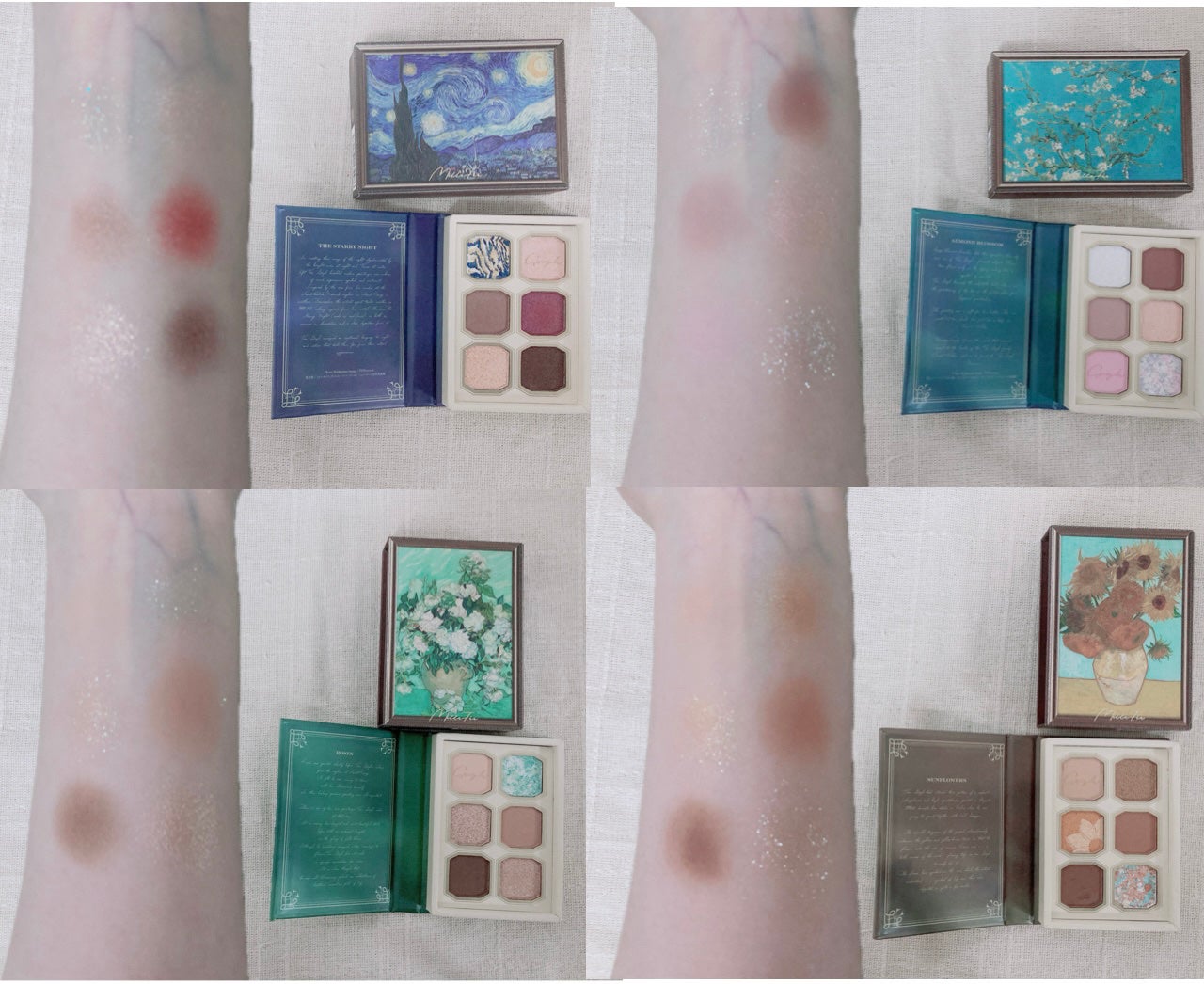 絵画アイシャドウパレット/MilleFée/アイシャドウパレットを使ったクチコミ(2枚目)