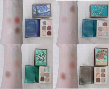 絵画アイシャドウパレット/MilleFée/アイシャドウパレットを使ったクチコミ(2枚目)