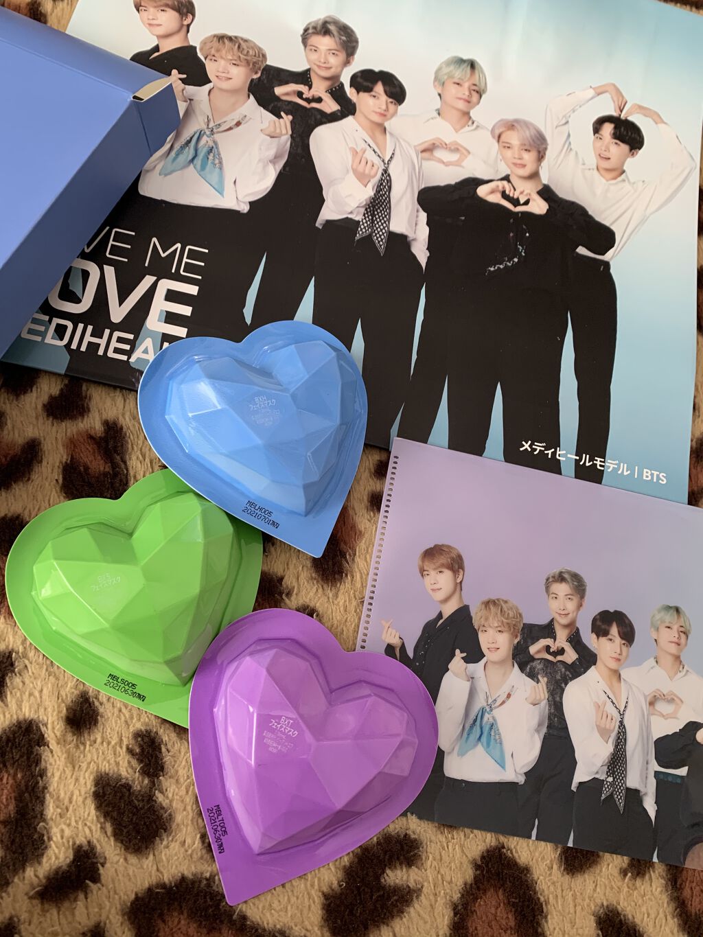 メディヒール x BTS スペシャル セット /MEDIHEAL/シートマスク・パックを使ったクチコミ（2枚目）