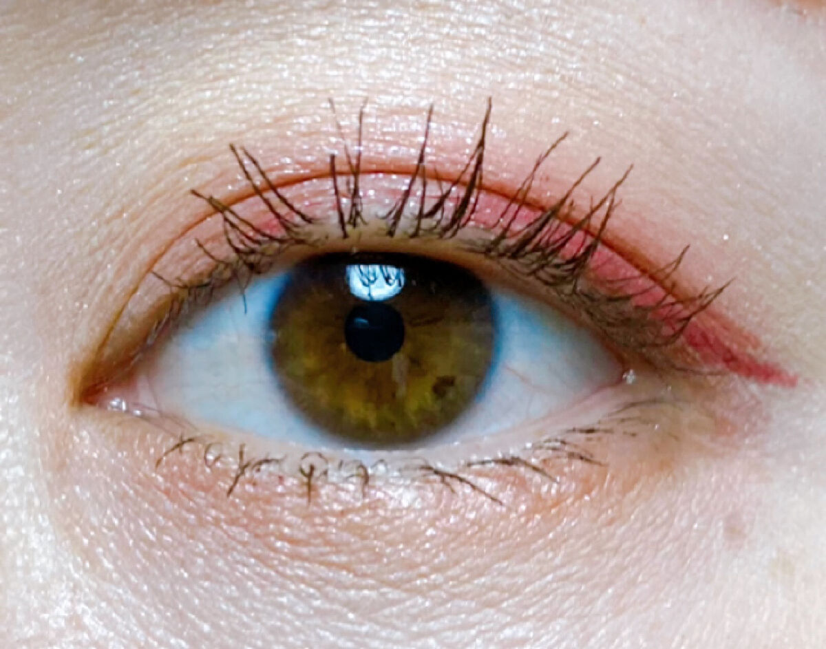 シングルカラーアイシャドウ/CEZANNE/単色アイシャドウを使ったクチコミ（3枚目）