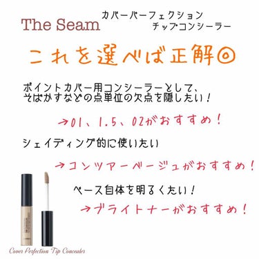 カバーパーフェクション チップコンシーラー/the SAEM/コンシーラーを使ったクチコミ（3枚目）