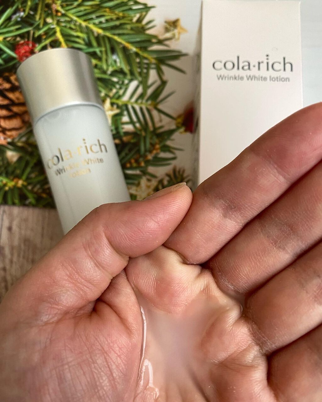 リンクルホワイトローション/コラリッチ/化粧水を使ったクチコミ（3枚目）