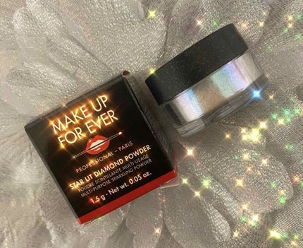 スターリットダイアモンドパウダー/MAKE UP FOR EVER/単色アイシャドウを使ったクチコミ(1枚目)