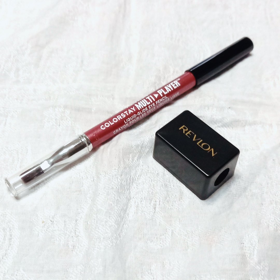 レブロン カラーステイ マルチプレイヤー アイ ペンシル 406 クイーン オブ ハート/REVLON/ペンシルアイライナーを使ったクチコミ（2枚目）